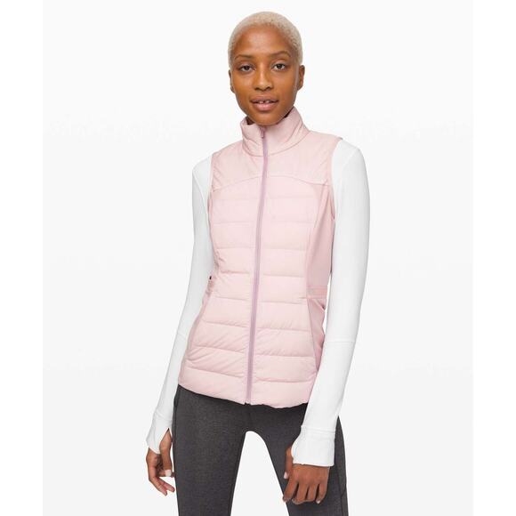 Lululemon Down For It All Vest - 2 - Porcelain Pink - Picture 1 of 5